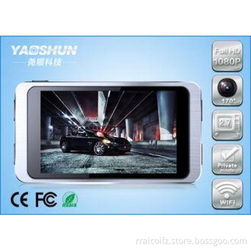 External GPS Wifi Car DVR Motion Detect 5.0 Mega Pixel Rada